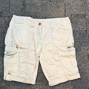 Apt. 9 Women's Cargo Shorts - Cream